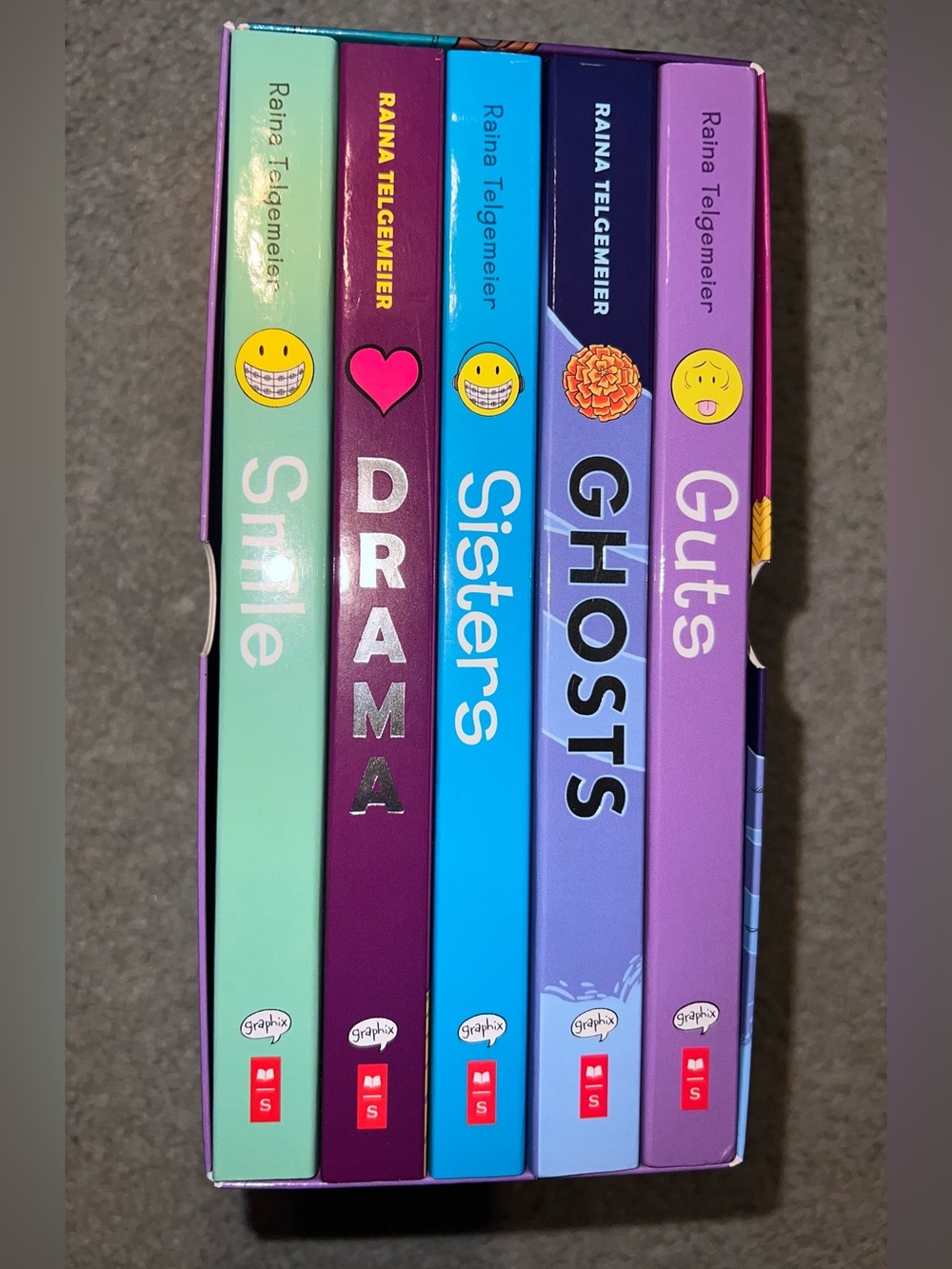 Five Book Collection by Raina Telgemeier
